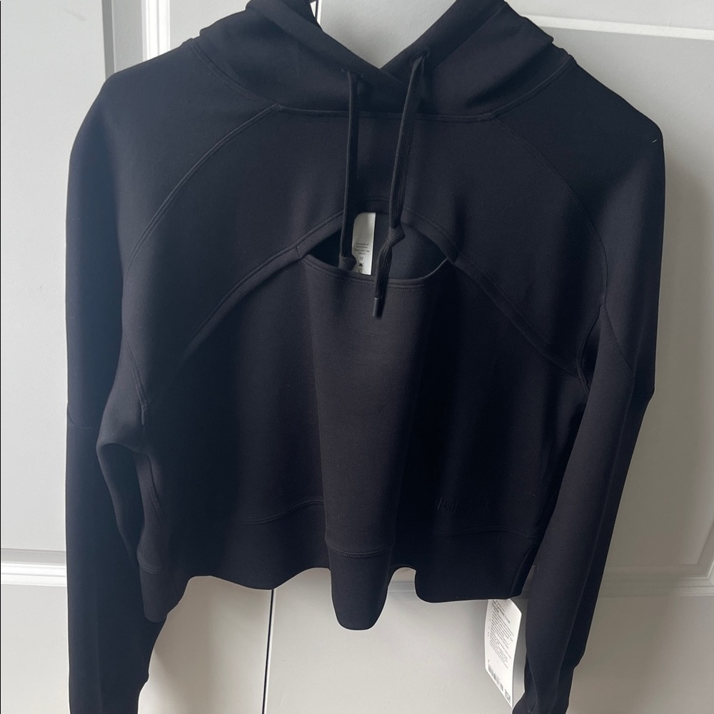 Lululemon Get Centered Crop Hoodie